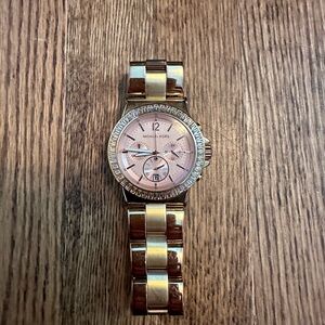 Michael Kors Rose Gold Watch for sale!